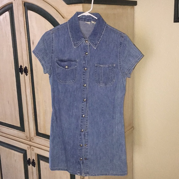 GAP Dresses & Skirts - Vintage denim Gap dress